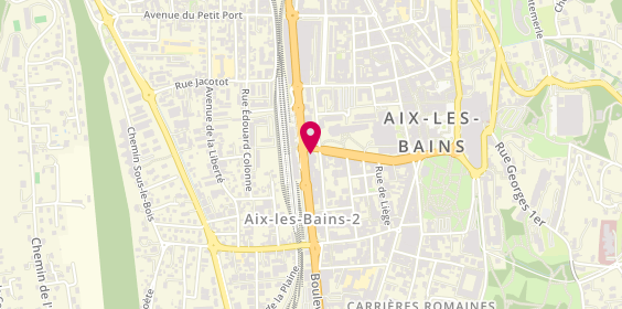 Plan de COLLIARD Véronique, 419 Boulevard du President Wilson, 73100 Aix-les-Bains