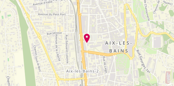Plan de HUAS Frédéric, 93 Avenue Marie de Solms, 73100 Aix-les-Bains