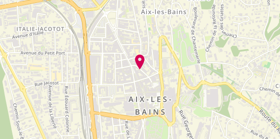 Plan de NONCLERCQ Antoine, 15 Rue de la Chaudanne, 73100 Aix-les-Bains