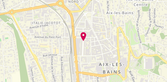 Plan de DIEUDONNE Laure, 5 Avenue de Verdun, 73100 Aix-les-Bains