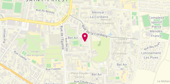 Plan de GEISSANT Véronique, 5 Rue Camille Claudel, 69800 Saint-Priest