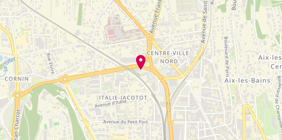Plan de BOULBINA Nordine, 21 Boulevard Marechal Lattre de Tassigny, 73100 Aix-les-Bains