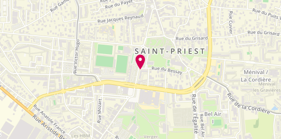 Plan de KRADJIAN Maurice, 31 Rue du Bessay, 69800 Saint-Priest