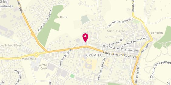 Plan de CASSON Christelle, 6 Place Eugene Grammont, 38460 Crémieu