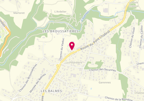 Plan de MIFSUD Stéphanie, 41 Route du Pont Chabrol, 69126 Brindas