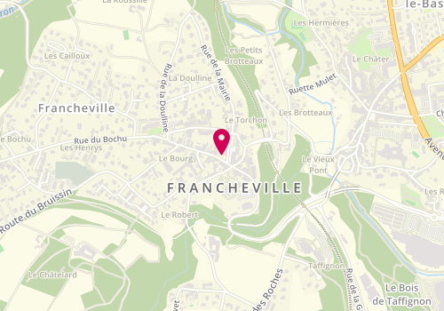 Plan de CARDONA Cédric, 2 Place du Bourg, 69340 Francheville