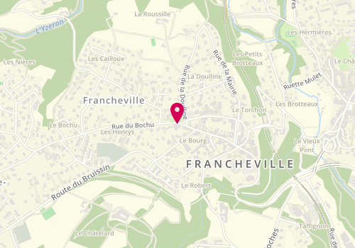 Plan de FERRERO Sandrine, 4 Place du Repos, 69340 Francheville