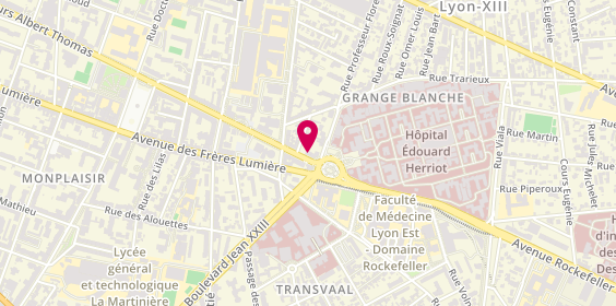 Plan de BRUYERE Patrick, 159 Cours Albert Thomas, 69003 Lyon