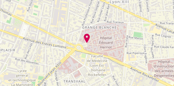 Plan de CARON Tatiana, 5 Place d'Arsonval, 69003 Lyon