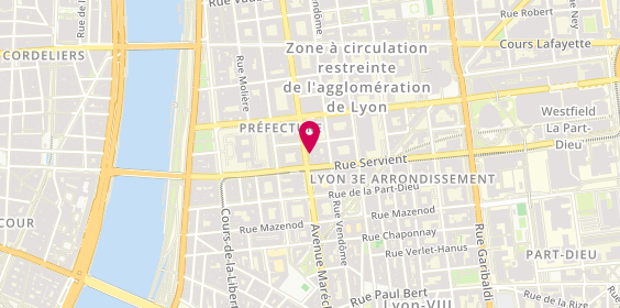 Plan de ESTÉBAN Garcia Nazareth, 87 Avenue du Marechal de Saxe, 69003 Lyon