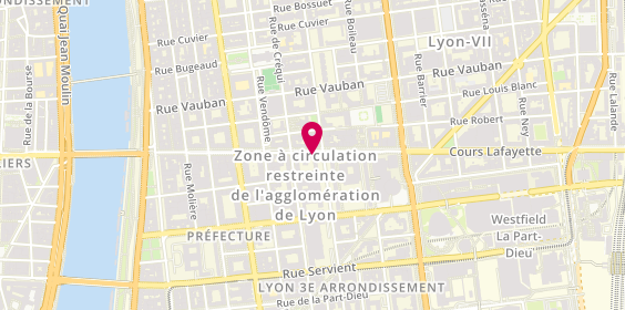 Plan de ASLAM Shahzad, 74 Cours Lafayette, 69003 Lyon