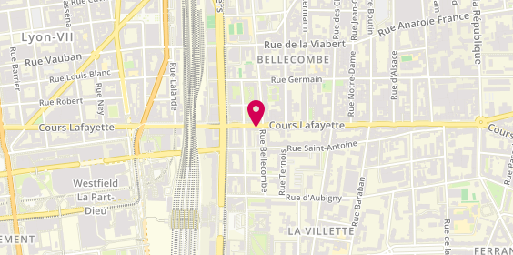 Plan de MICHEL Pascal, 240 Cours Lafayette, 69003 Lyon
