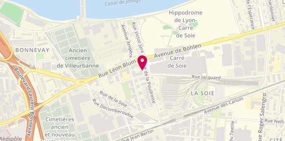 Plan de BEN Messaoud Amine, 2 Rue de la Poudrette, 69100 Villeurbanne
