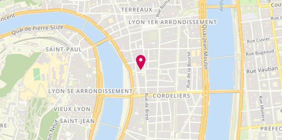 Plan de MACHURAT Antoine, 1 Place Saint Nizier, 69001 Lyon