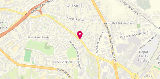 Plan de JULIEN Frédéric, 263 Rue de l'Oradou, 63000 Clermont-Ferrand