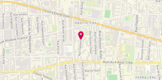 Plan de GODENECHE Julien, 23 Rue Clément Michut, 69100 Villeurbanne