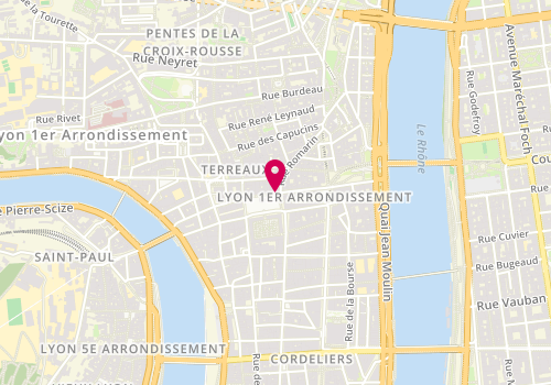 Plan de TSOLKAS Andreas, 1 Place des Terreaux, 69001 Lyon