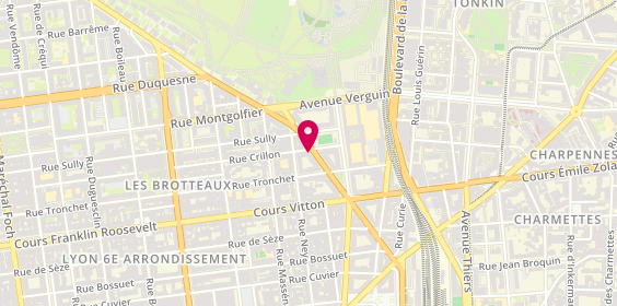Plan de DUFFORT Stéphan, 84 Boulevard des Belges, 69006 Lyon