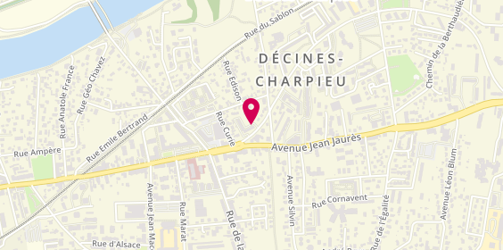 Plan de LACOTTE Dominique, 11 Avenue Ed. Herriot, 69150 Décines-Charpieu