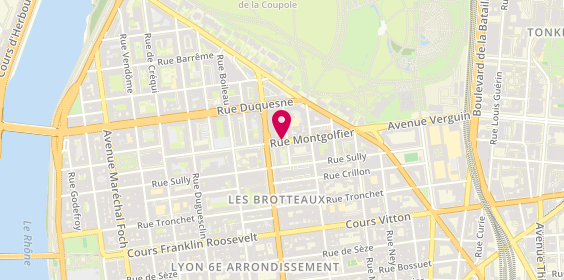 Plan de AMAR Nathanaël, 63 Rue Montgolfier, 69006 Lyon