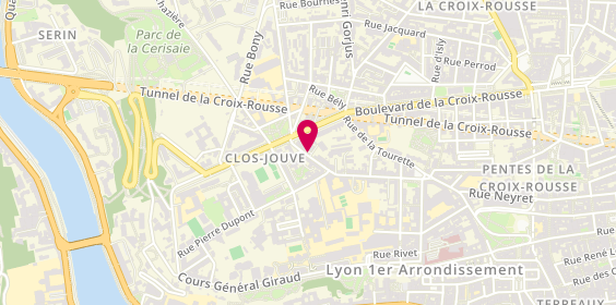 Plan de CHAUMAZ Delphine, 5 Rue des Chartreux, 69001 Lyon