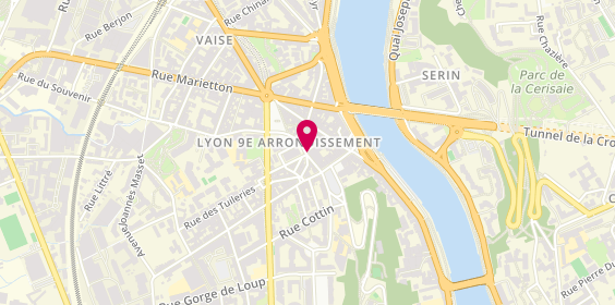 Plan de BOISSONNET Agathe, 1 Rue du Chapeau Rouge, 69009 Lyon