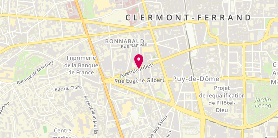 Plan de NORMAND François, 31 Bis Avenue Julien, 63000 Clermont-Ferrand