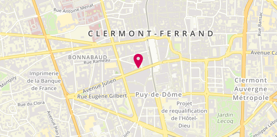 Plan de DE BARRUEL Bernard, 10 Avenue Julien, 63000 Clermont-Ferrand