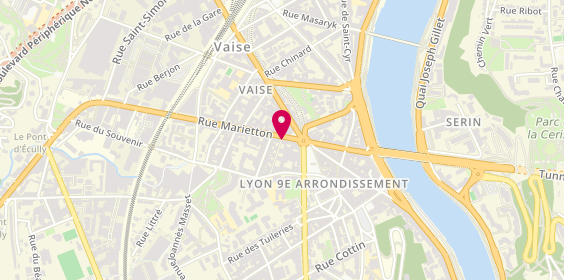 Plan de BACIU Horatiu-dragos, 35 Rue Marietton, 69009 Lyon