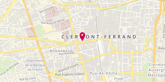 Plan de SANTONI Sylvain, 20 Rue Blatin, 63000 Clermont-Ferrand