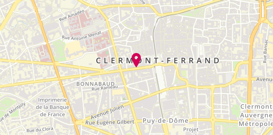 Plan de REBRIOUX Damien, 12 Rue Blatin, 63000 Clermont-Ferrand