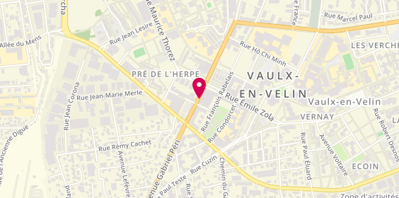 Plan de MOGNOLLE Mathieu, 37 Avenue Gabriel Péri, 69120 Vaulx-en-Velin