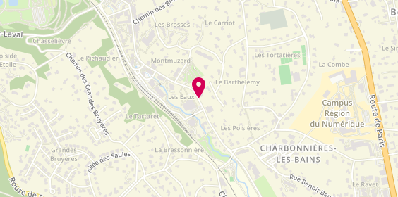 Plan de CARROLLE Mathieu, 23 Avenue Lamartine, 69260 Charbonnières-les-Bains