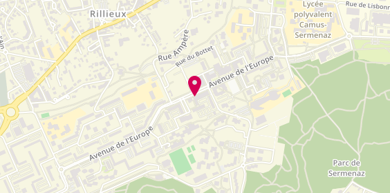 Plan de BOUR Maxime, 58 Avenue de l'Europe, 69140 Rillieux-la-Pape
