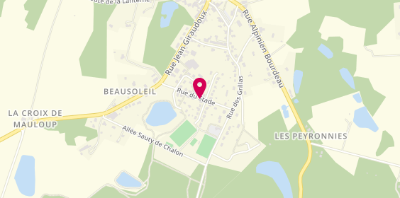 Plan de DESPOIX Isabelle, Rue du Stade, 87310 Cognac-la-Forêt