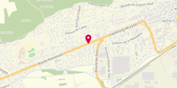 Plan de CHATILLON Christophe, 157 Route Nationale, 01120 La Boisse