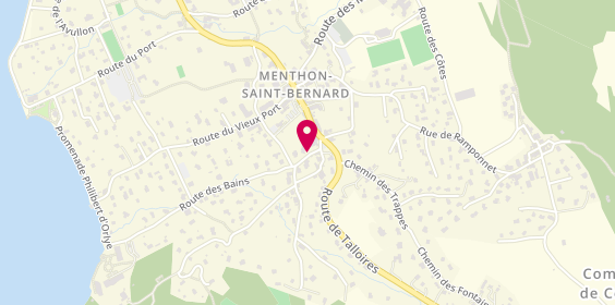 Plan de BALLEYDIER Julie, 28 Route des Bains, 74290 Menthon-Saint-Bernard