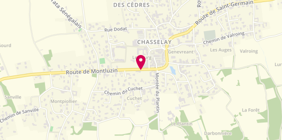 Plan de BON Mathieu, 51 Route de Montluzin, 69380 Chasselay