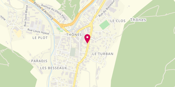 Plan de HEINTZ Nicolas, 4 Rue de la Tournette, 74230 Thônes
