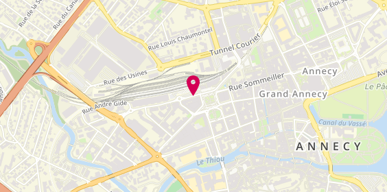 Plan de THEVENON Joannice, 1 Rue de l'Industrie, 74000 Annecy