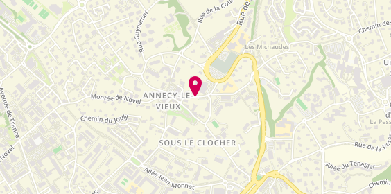 Plan de LACAILLE d'ESSE Franck, 5 Rue du Pre de la Danse, 74940 Annecy-le-Vieux