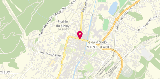 Plan de PERNOLLET Alison, 10 Avenue du Mont Blanc, 74400 Chamonix-Mont-Blanc