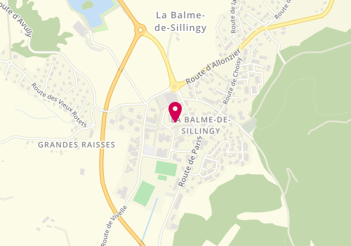 Plan de LEZEBOT Christophe, 5 Rue Colle Umberto, 74330 La Balme-de-Sillingy