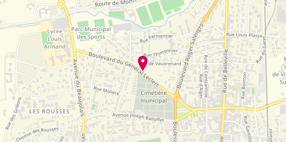 Plan de BOIS Lilian, 390 Boulevard du General Leclerc, 69400 Villefranche-sur-Saône