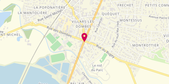 Plan de CHAPELLE Florian, 313 Avenue Charles de Gaulle, 01330 Villars-les-Dombes
