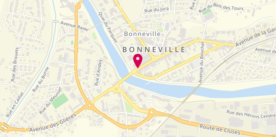 Plan de GRILLERE Daniel, 111 Rue du Pont, 74130 Bonneville