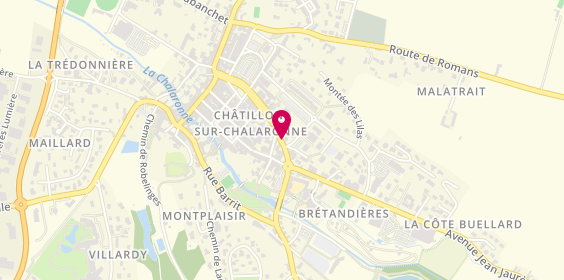 Plan de BRETTE VIALLY Pascale, 201 Avenue Clement Desormes, 01400 Châtillon-sur-Chalaronne