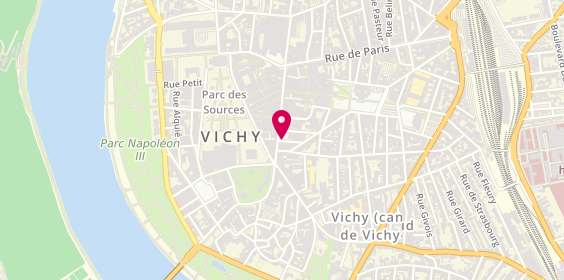Plan de DETRUIT Patrick, 2 Rue Sainte Barbe, 03200 Vichy