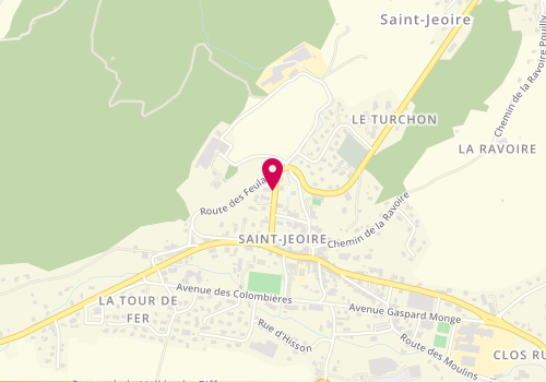 Plan de SORIANO Gaspard, 173 Rue Allamand, 74490 Saint-Jeoire