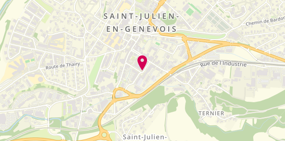 Plan de PHAM Le Hoa, 2 Avenue des Contamines, 74160 Saint-Julien-en-Genevois